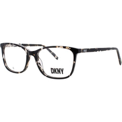 Dkny Women's Eyeglasses - Black Tortoise Acetate Full Rim Square Frame | DK5055 010