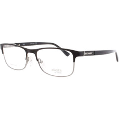 Elasta Unisex Eyeglasses - Black Metal Full Rim Rectangular Shape Frame | E-7227 284