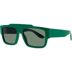 Gucci Men's Sunglasses - Green Acetate Full Rim Rectangular Shape Frame | GG1460S 007