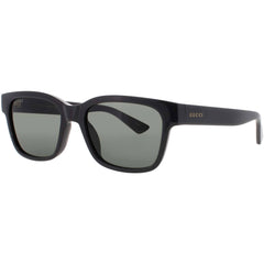 Gucci Men's Sunglasses - Grey Acetate Full Rim Rectangular Shape Frame | GG1716S 003