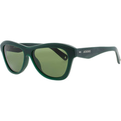 Jacquemus Unisex Sunglasses - Green Plastic Full Rim Oval Shape Frame | JAC59C3SUN