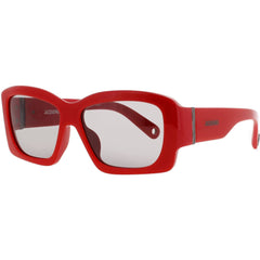 Jacquemus Unisex Sunglasses - Red Acetate Full Rim Rectangular Frame | JAC60C4SUN