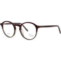 Jaguar Men's Eyeglasses - Matte Red Acetate Full Rim Round Shape Frame | JG31711 5140