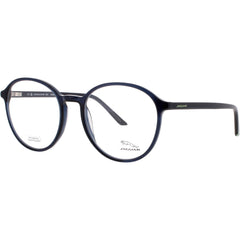 Jaguar Men's Eyeglasses - Matte Blue Acetate Full Rim Round Shape Frame | JG31523 5073