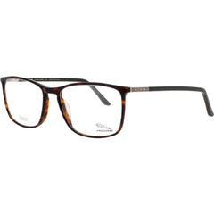 Jaguar Men's Eyeglasses - Matte Brown Acetate Full Rim Rectangular | JG31029 8940