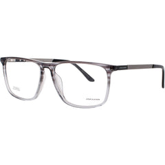 Jaguar Men's Eyeglasses - Matte Grey Acetate Full Rim Rectangular Frame | JG31030 5184