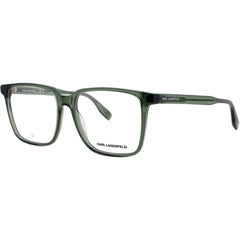 Karl Lagerfeld Men's Eyeglasses - Green Acetate Full Rim Square Frame | KL6157 300