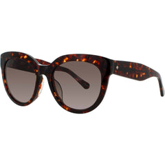 Kate Spade Women's Sunglasses - Havana Acetate Full Rim Cat Eye Frame | BREA/F/S 86/HA