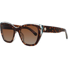 Kate Spade Women's Sunglasses - Havana Full Rim Cat Eye Shape Frame | YOLANDA/S 86/1LA