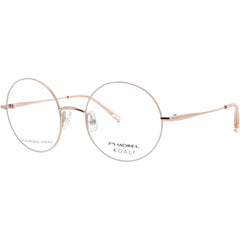 Koali-Morel Women's Eyeglasses - Gold Metal Full Rim Round Shape Frame | 20095K PP12