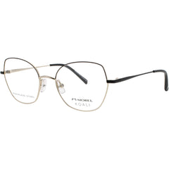 Koali-Morel Women's Eyeglasses - Black/Gold Full Rim Butterfly Frame | 20094K ND07