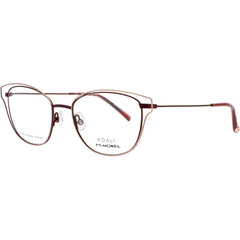 Koali-Morel Women's Eyeglasses - Rose Gold/Burgundy Full Rim Cat Eye | 20060K PR08