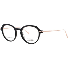Koali-Morel Women's Eyeglasses - Black/Gold Acetate/Metal Full Rim Frame | 20064K NP07