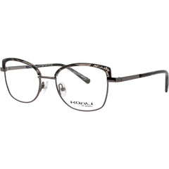 Koali-Morel Women's Eyeglasses - Gunmetal/Gray Full Rim Cat Eye Frame | 20024K NG11