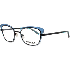 Koali-Morel Women's Eyeglasses - Matte Black/Blue Full Rim Cat Eye Frame | 20027K BN08