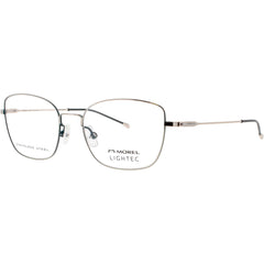 Lightec-Morel Men's Eyeglasses - Butterfly Silver/Teal Full Rim Frame | 30203L DV04