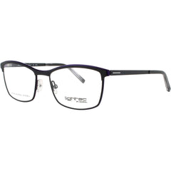 Lightec-Morel Men's Eyeglasses - Black/Purple Stainless Steel Frame | 30022L NP23