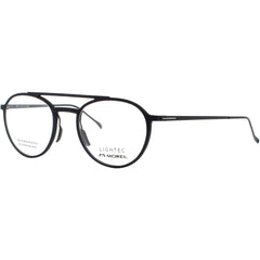 Lightec-Morel Men's Eyeglasses - Navigator Black Beta Titanium Frame | 30070L GG02