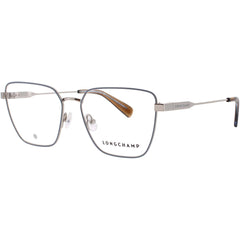 Longchamp Women's Eyeglasses - Light Gold Metal Full Rim Frame | LO2164 715