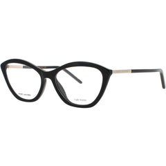 Marc Jacobs Women's Eyeglasses - Cat Eye Black Acetate Full Rim Frame | MARC 707 807