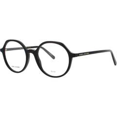 Marc Jacobs Women's Eyeglasses - Round Black Acetate Full Rim Frame | MARC 710 807