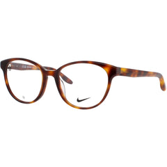 Nike Women's Eyeglasses - Cat Eye Soft Tortoise Acetate Full Rim Frame | 7164 240