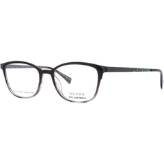 Nomad-Morel Unisex Eyeglasses - Square Black Acetate Full Rim Frame | 40042S SP01