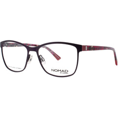Nomad-Morel Women's Eyeglasses - Purple Stainless Steel Full Rim Frame | 3048N PP070