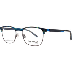 Nomad-Morel Women's Eyeglasses - Square Blue Acetate Full Rim Frame | 40013N BB01