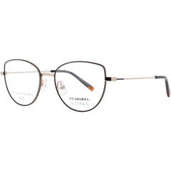 Nomad-Morel Women's Eyeglasses - Cat Eye Black Stainless Steel Frame | 40159N ND04