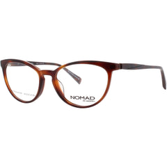 Nomad-Morel Women's Eyeglasses - Cat Eye Brown Acetate Full Rim Frame | 40037N SP05