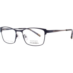 Nomad-Morel Women's Eyeglasses - Blue Stainless Steel Full Rim Frame | 40063N BP16