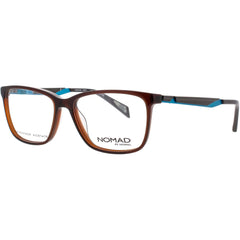 Nomad-Morel Women's Eyeglasses - Square Brown Acetate Full Rim Frame | 2549N MB063