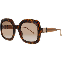 Philipp Plein Women's Sunglasses - Shiny Leopard Acetate Frame | SPP065S 0LEO