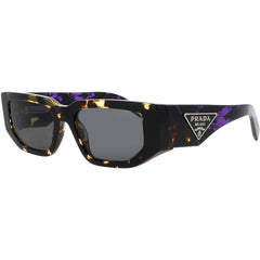Prada Unisex Sunglasses - Cat Eye Tortoise Acetate Full Rim Frame | PR 09ZS 16R5S0