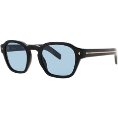 Prada Unisex Sunglasses - Square Black/Gold Acetate Full Rim Frame | PR A16S 16K04D