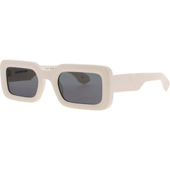 Prodesign Unisex Sunglasses - Matte Light Creme Acetate Frame | MOONSTONE 1411