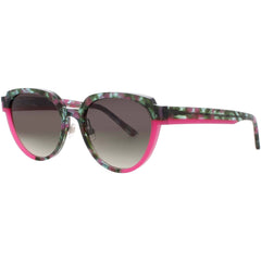Prodesign Women's Sunglasses - Oval Pink Acetate Full Rim Frame | SOMMER 1 N 4324