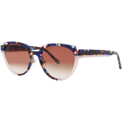Prodesign Women's Sunglasses - Oval Blue Acetate Full Rim Frame | SOMMER 1 N 9024