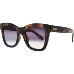 Quay Women's Sunglasses - Cat Eye Tortoise/Black Acetate Frame | AFTER HOURS 48382