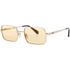 Quay Women's Sunglasses - Square Shape Gold Metal Full Rim Frame | DND 77735