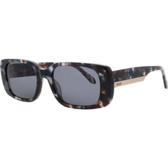 Quay Women's Sunglasses - Rectangular Stripe Acetate Full Rim Frame | KARMA 78624