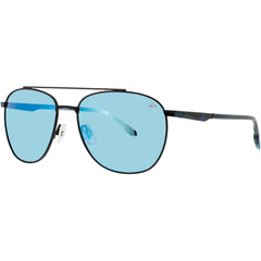 Quiksilver Men's Sunglasses - Matte Black Metal Aviator Full Rim Frame | QS3002 MBLK
