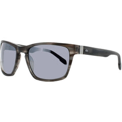 Quiksilver Men's Sunglasses - Matte Grey Plastic Rectangular Shape Frame | QS4006 MGRY