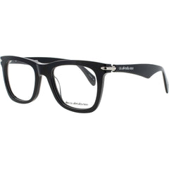 Quiksilver Unisex Eyeglasses - Black Plastic Square Full Rim Frame | QS2016 BLACK