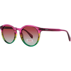 Roxy Women's Sunglasses - Purple Plastic Round Shape Full Rim Frame | RX7001 PUR