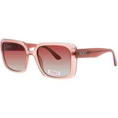 Roxy Women's Sunglasses - Pink Plastic Rectangular Shape Full Rim Frame | RX7008 PK