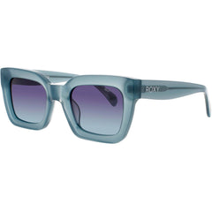 Roxy Women's Sunglasses - Blue Plastic Square Shape Full Rim Frame | RX7010 BLU