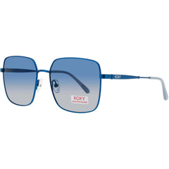 Roxy Women's Sunglasses - Blue Metal Square Shape Full Rim Frame | RX5001 BLU