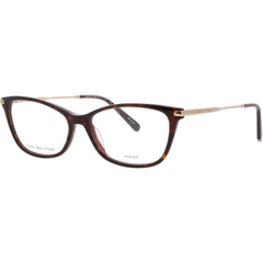 Tommy Hilfiger Women's Eyeglasses - Havana Plastic Rectangular Frame | TH 1961 086